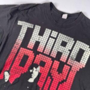 Tultex Third Day‎ Winter Jam Tour Band Tee Graphic T-Shirt Large